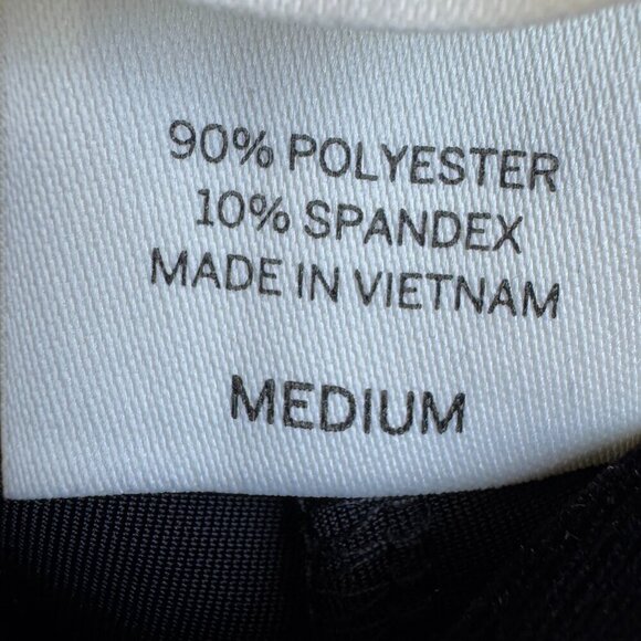 Soma Smoothing Velvet Leggings Black with Subtle Sparkle Women's Size Medium - Picture 8 of 9